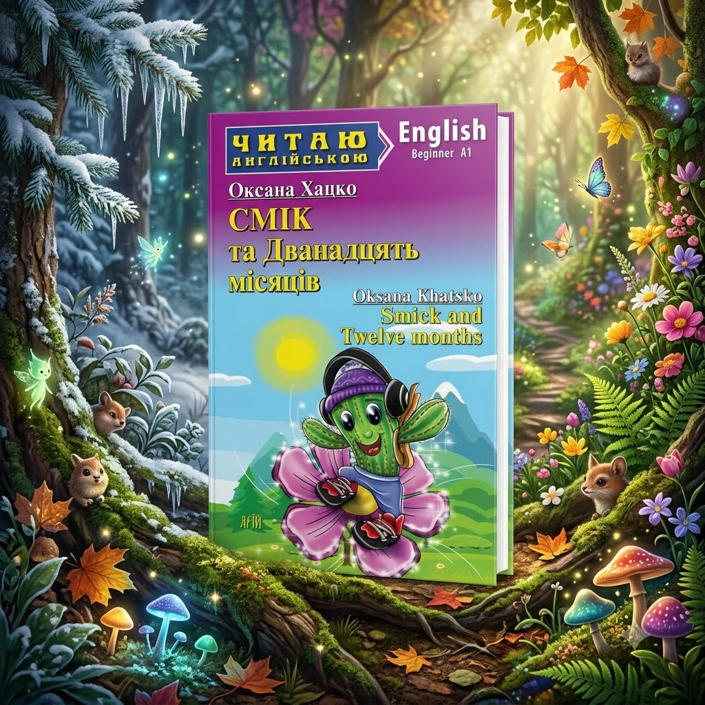 Читаю англійською. Beginner. Смік та 12 місяців — О. Хацко