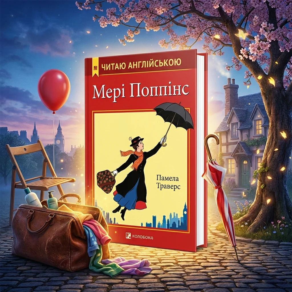 Читаю англійською.Elementary.Мері Поппінс.Треверс П. Арій