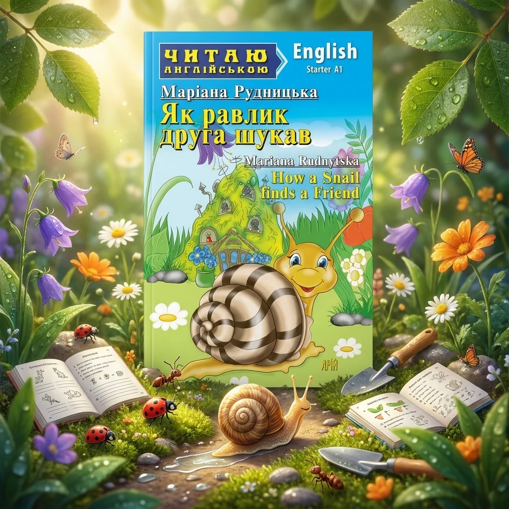 Читаю англійською. Starter. Як равлик друга шукав