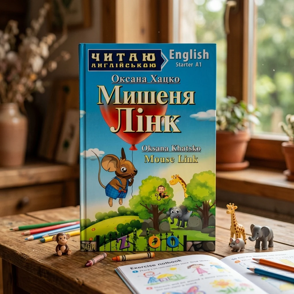 Читаю англійською. Starter. Мишеня Лінк — О. Хацко