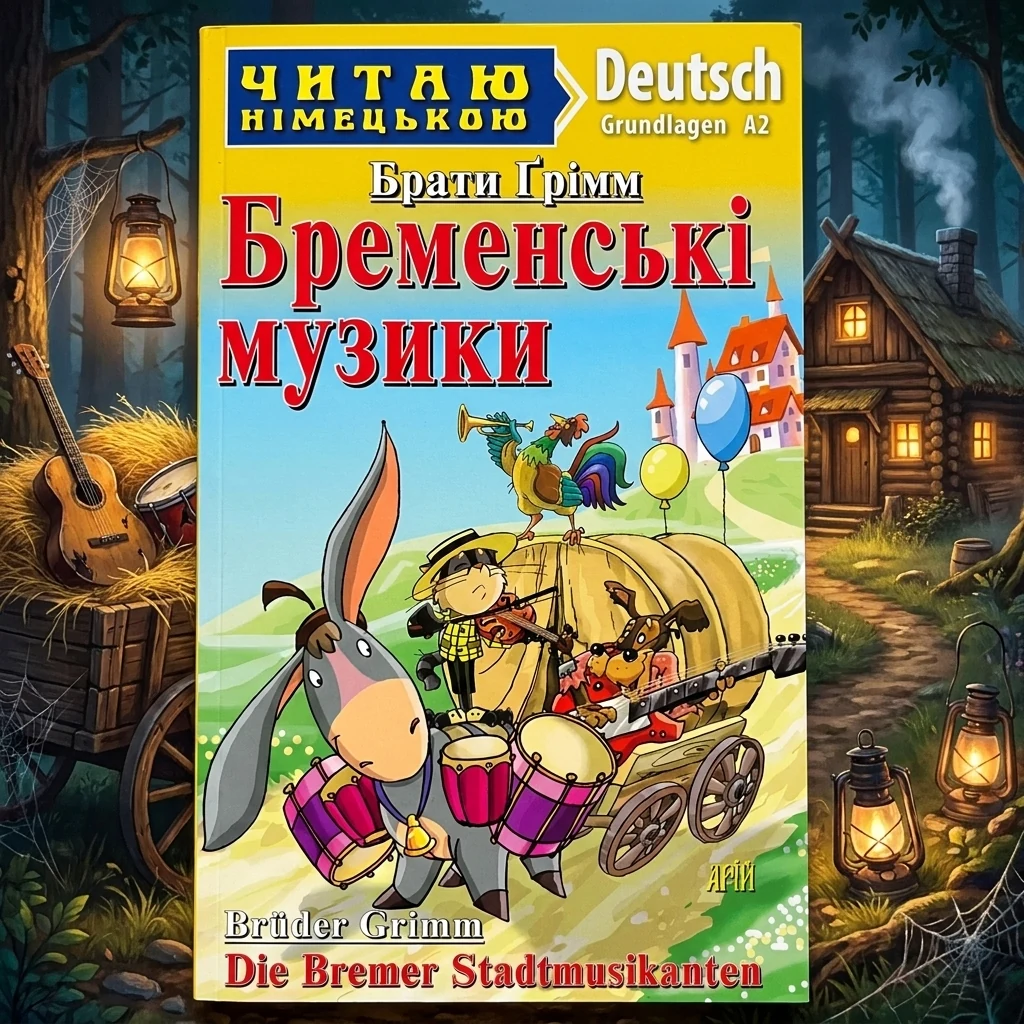 Читаю німецькою. Початковий рівень. Бременські музики