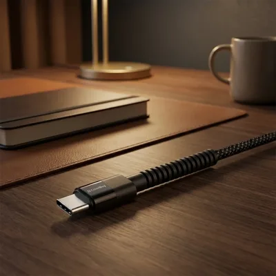 Дата кабель USB 2.0 AM to Type-C 1.0m 2.4А black ColorWay (CW-CBUC063-BK)
