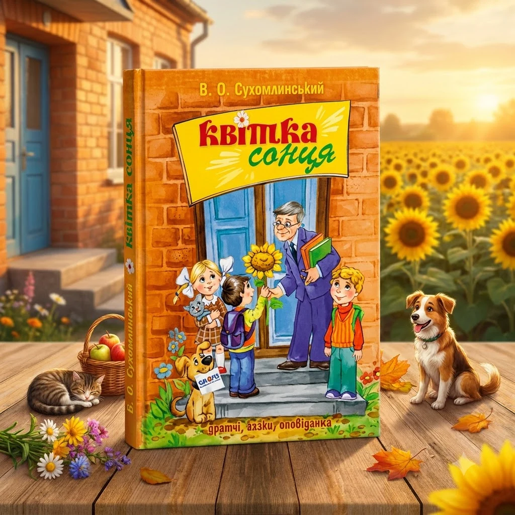 ДБ.Сухомлинський В. Квітка сонця Школа