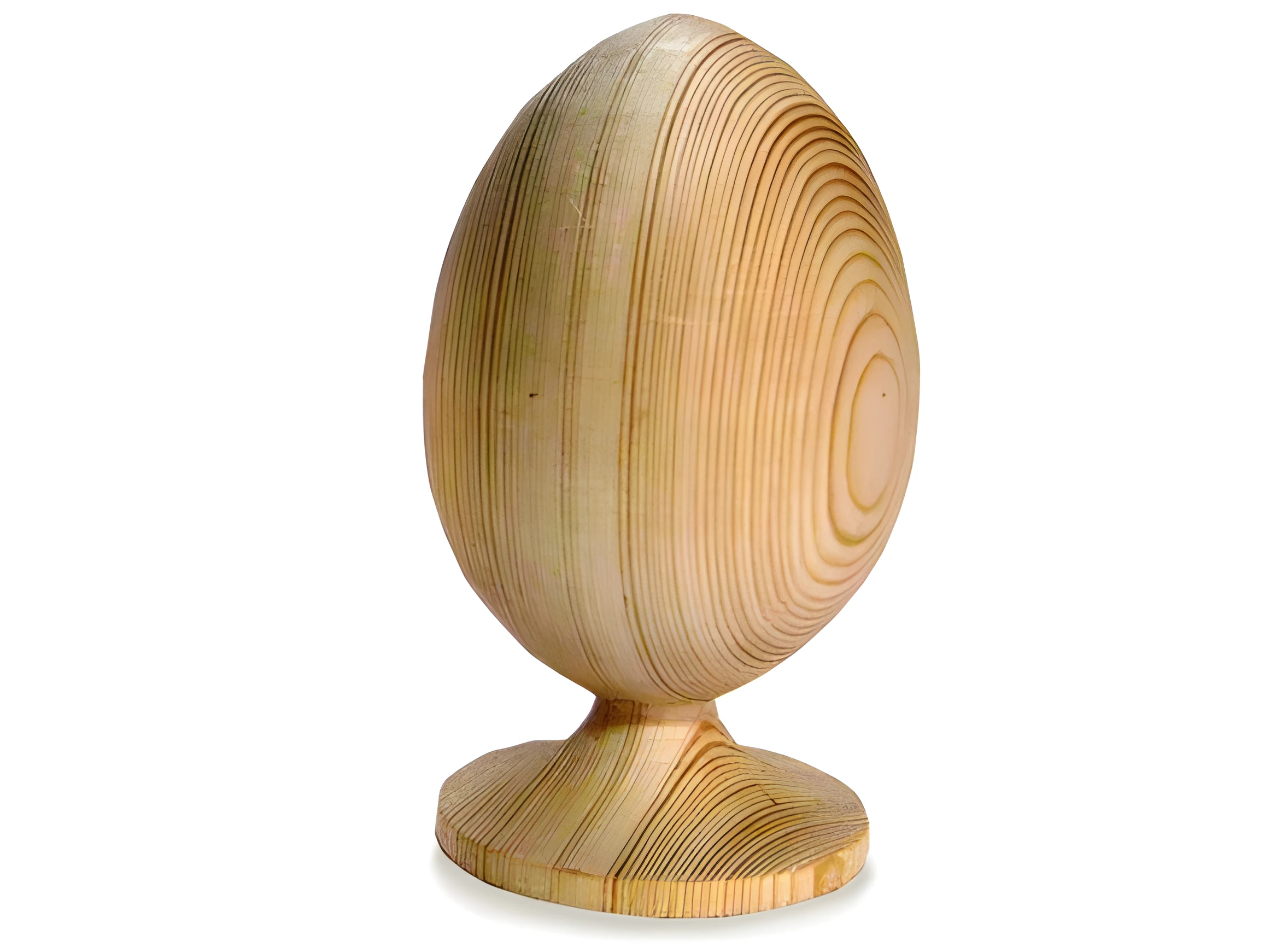 Декор Яйце деревяне на підставці 90 мм