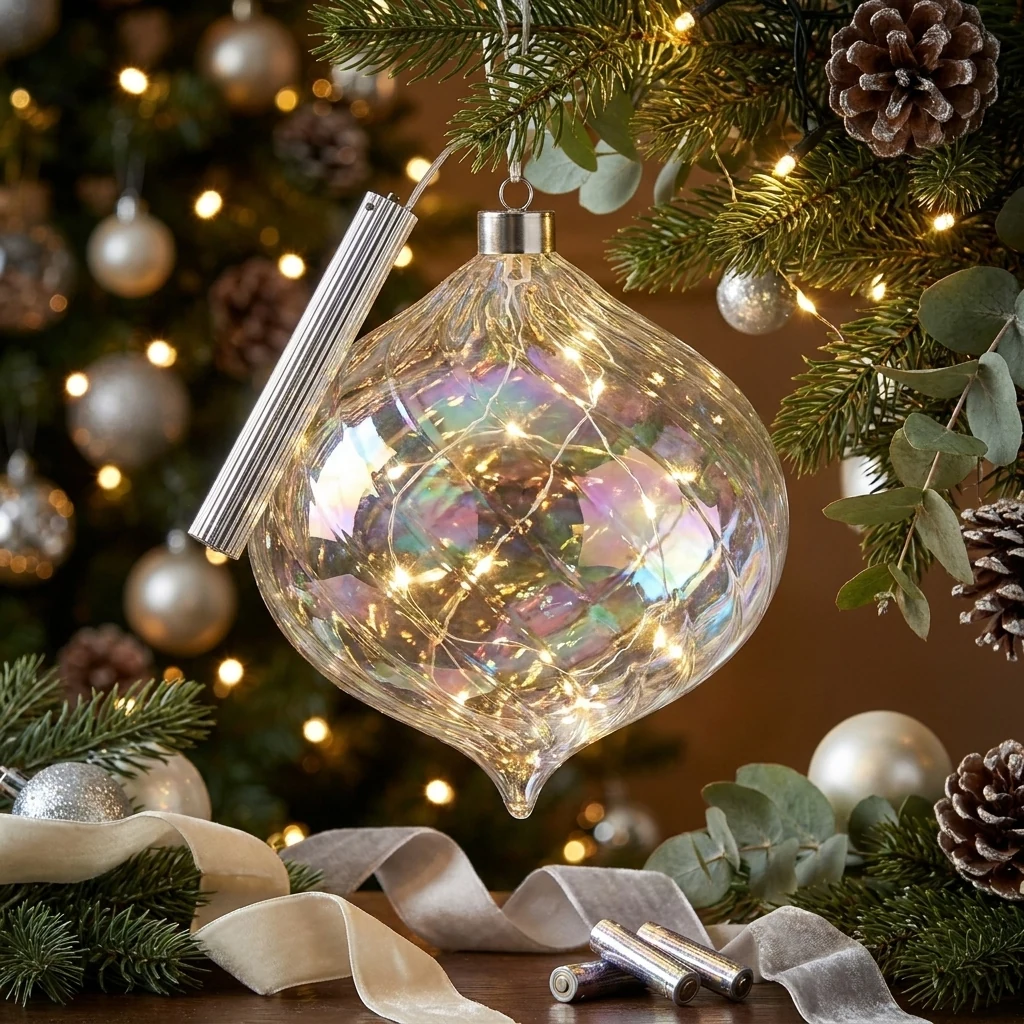 Декор з LED підсвічуванням "Вертушка" 18см