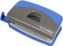 Діркопробивач Economix пластиковий 10 аркушів з лінійкою — фото 2