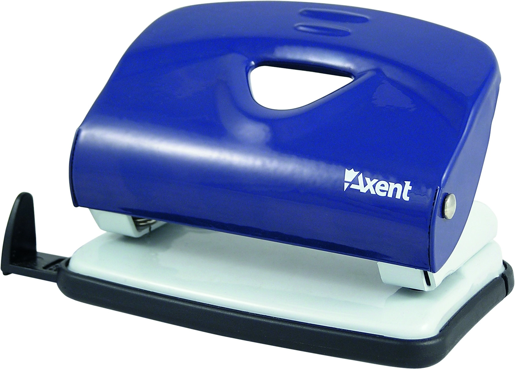 Діркопробивач Axent 20 аркушів синій — фото 2