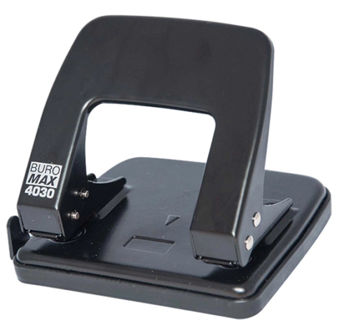 Діркопробивач Buromax 25 аркушів чорний — фото 2