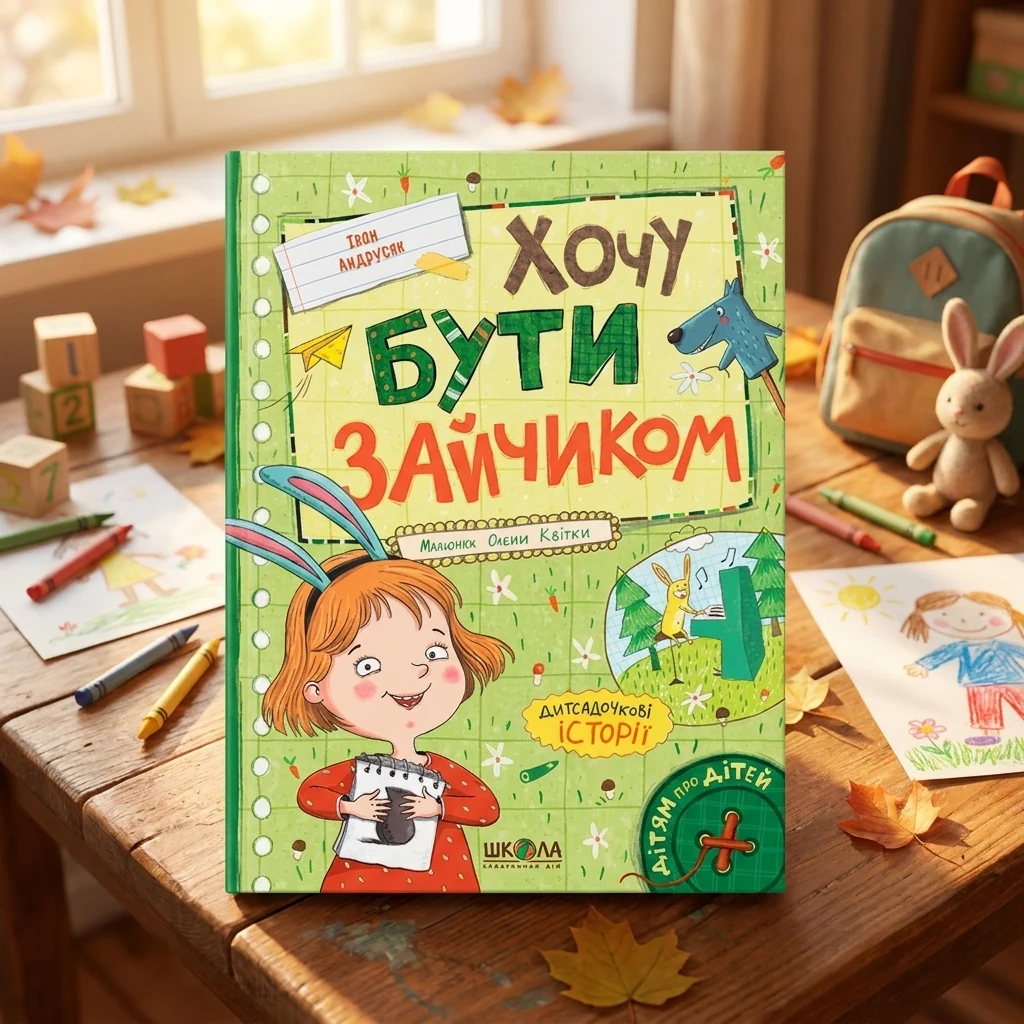 Дітям про дітей. Хочу бути зайчиком — І. Андрусяк