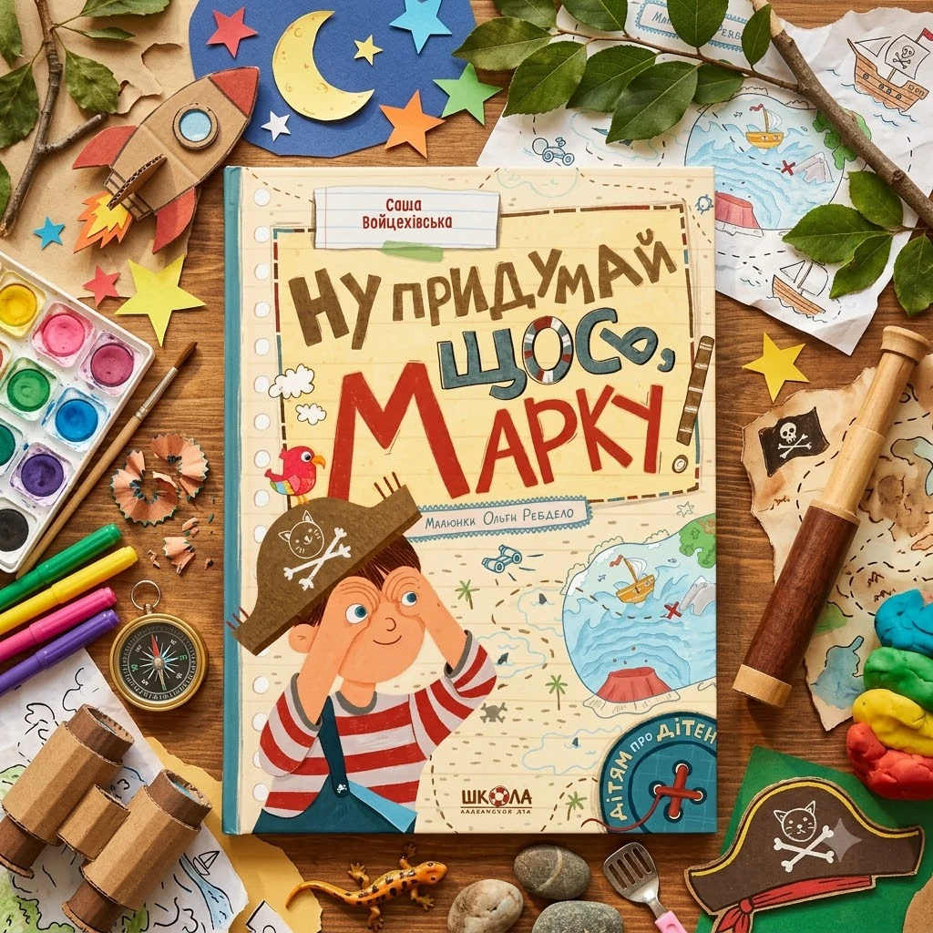 Дітям про дітей. Ну придумай щось, Марку! — О. Войцехівська