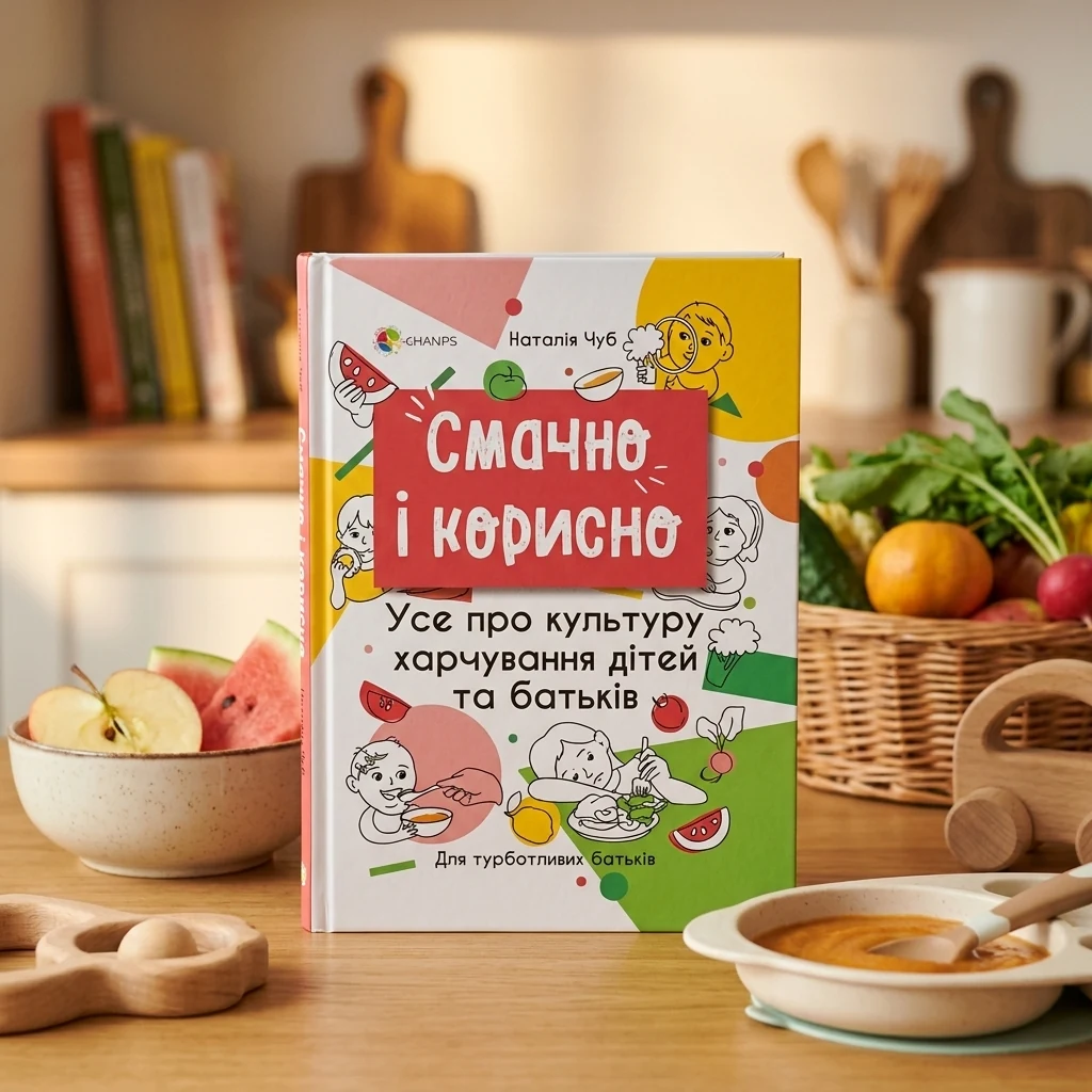 Для турботливих батьків. Смачно і корисно. Усе про культуру харчування дітей та батьків