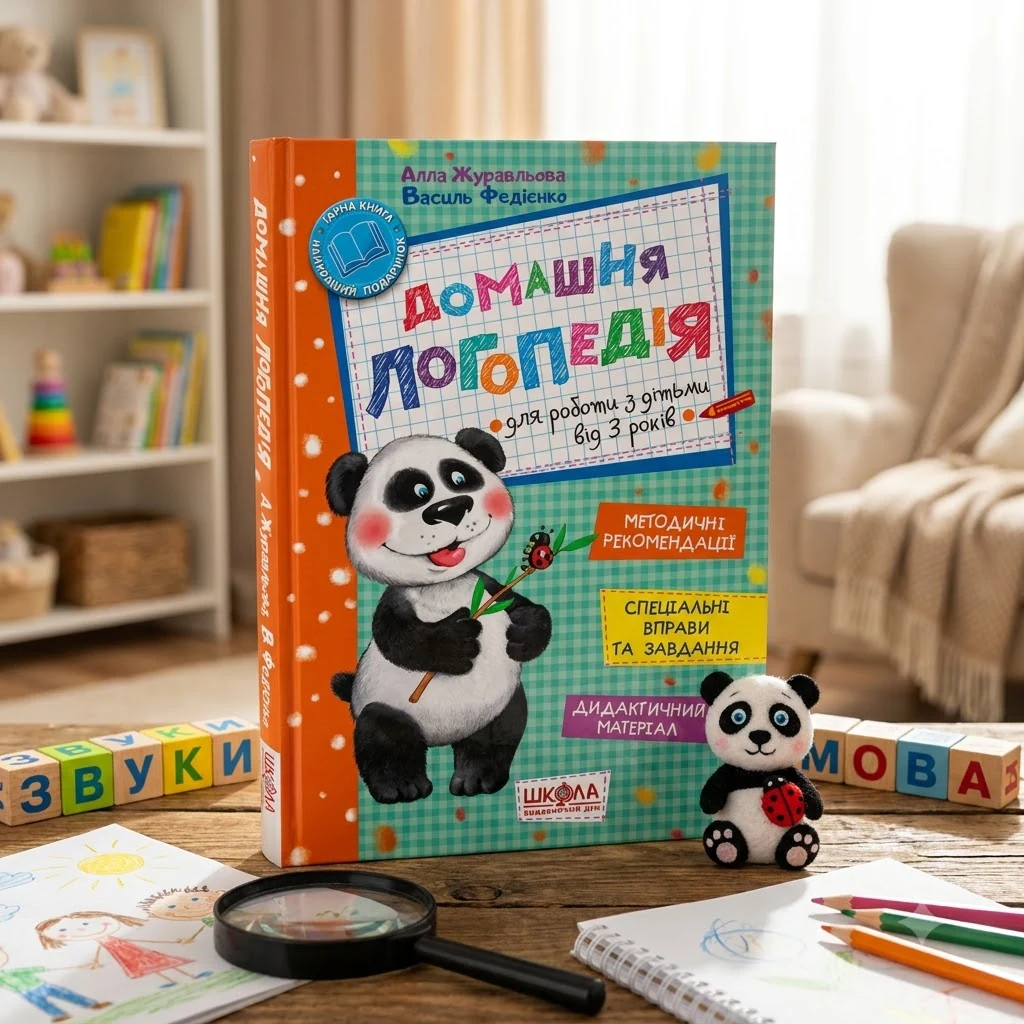 Домашня логопедія. Книга для батьків , які хочуть самі навчити дитину правильно вимовляти звуки. Журавльова А. Школа