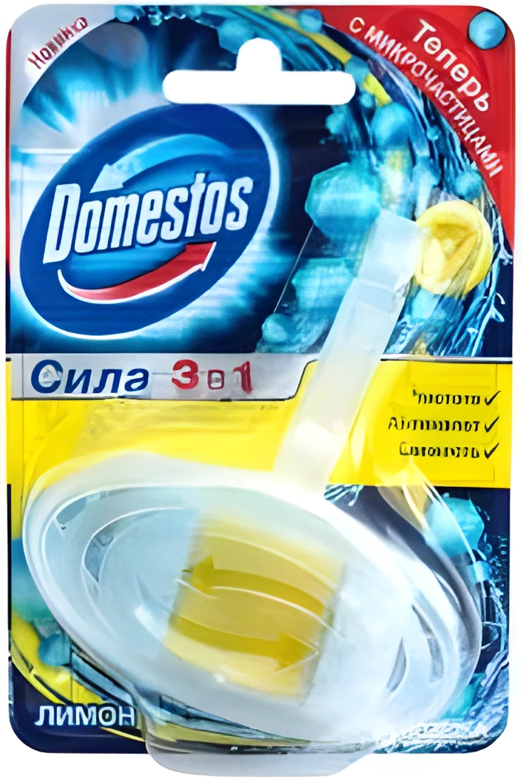 ДОМЕСТОС  гігієничний блок 40г лимон