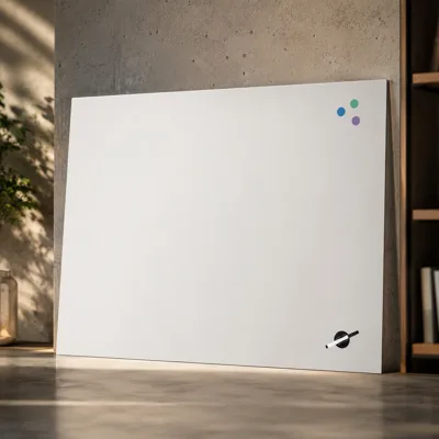 Дошка скляна магнітно-маркерна Axent 90x120 см, біла 9616-21-А