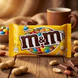Драже M&Ms з арахiсом та молочним шоколадом 45г 4148 — фото 1