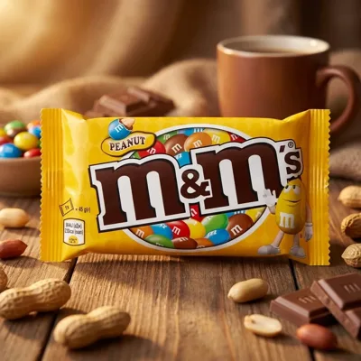Драже M&Ms з арахiсом та молочним шоколадом 45г 4148