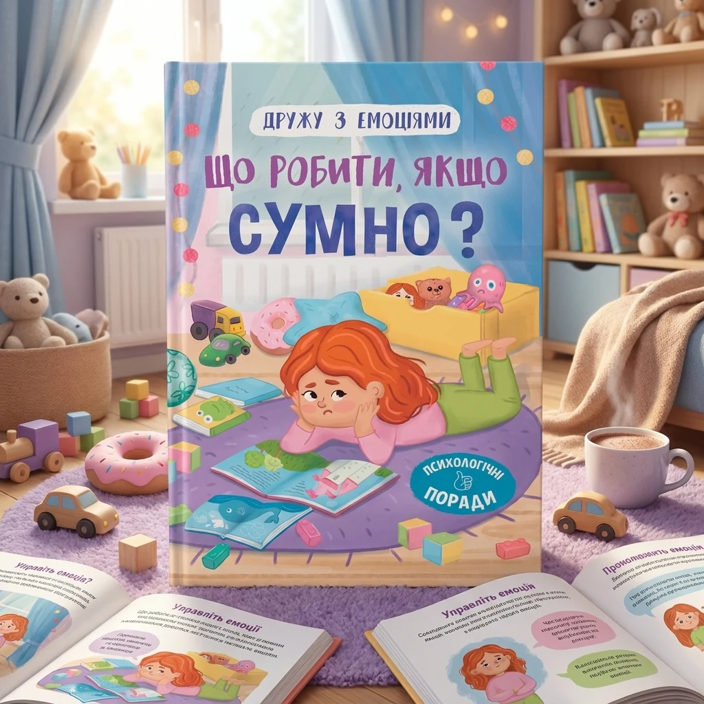 Дружу з емоціями. Що робити, якщо сумно?