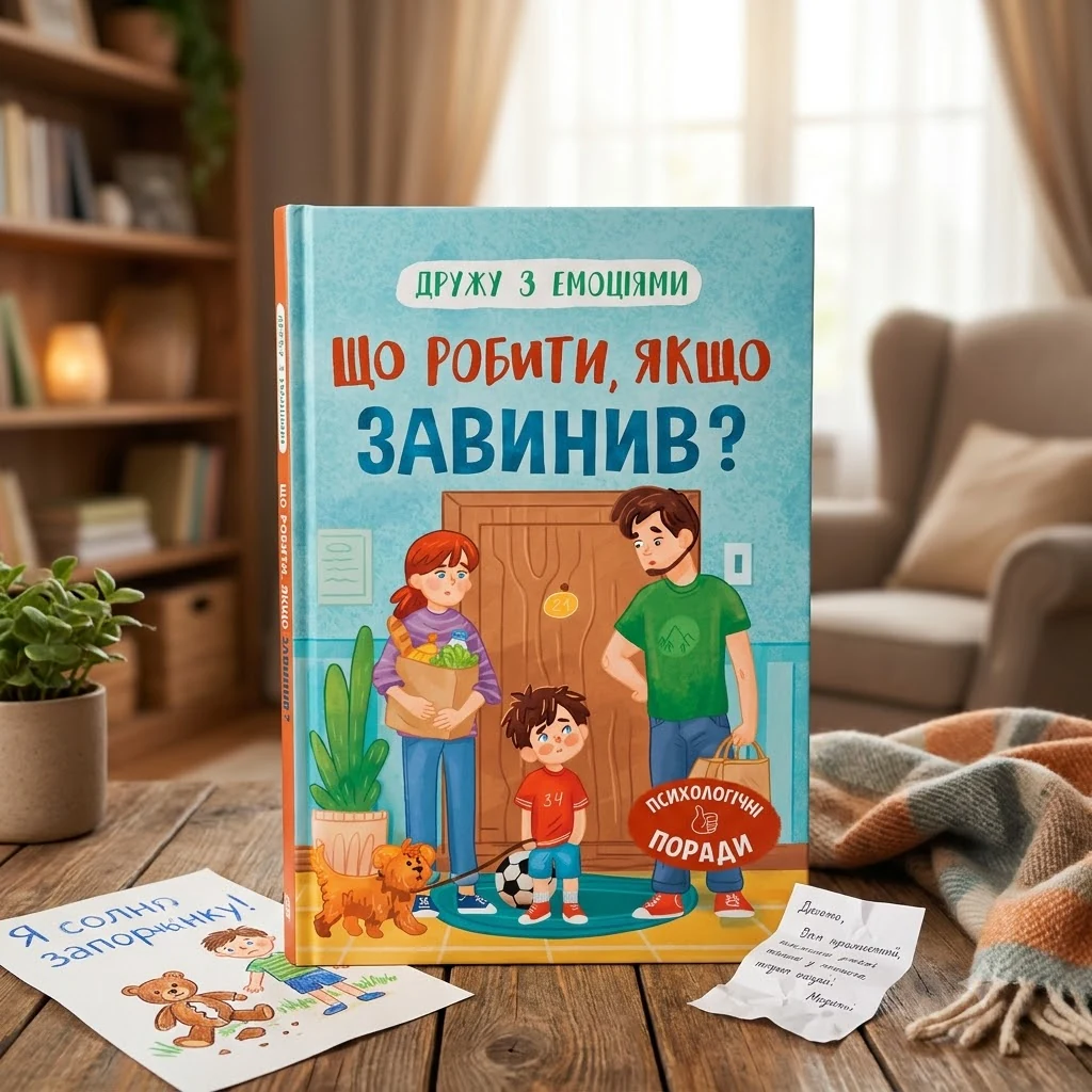 Дружу з емоціями. Що робити, якщо завинив?