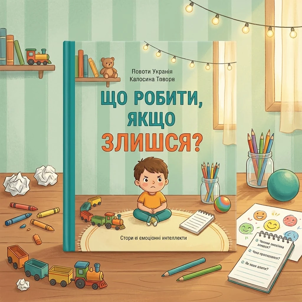 Дружу з емоціями. Що робити, якщо злишся?