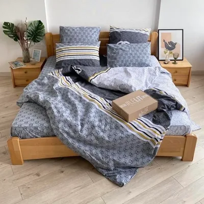 Двоспальний комплект LeLit studio бязь B-1057