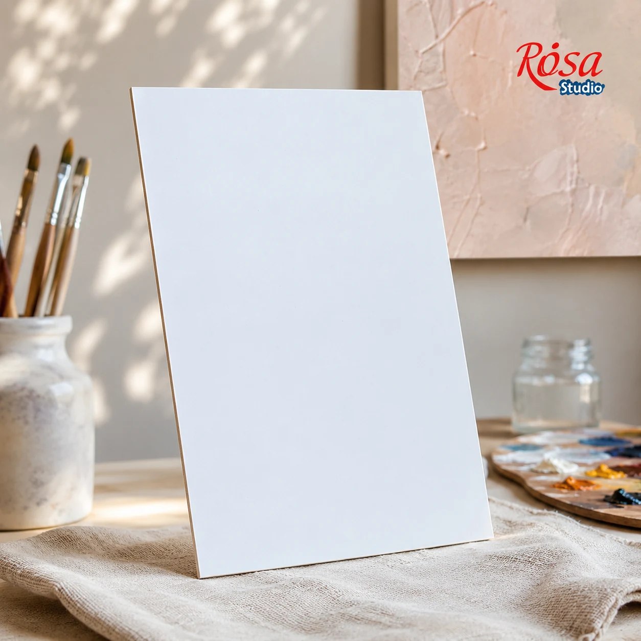 ДВП грунтоване 18×24 см ROSA Studio — Живопис