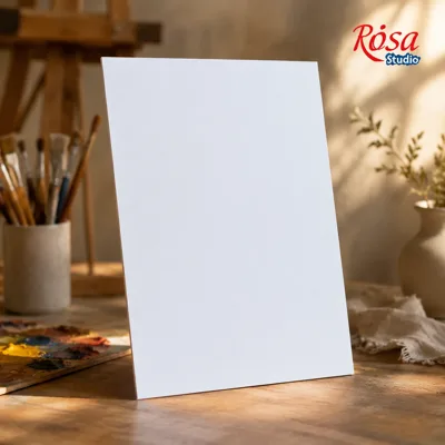 ДВП грунтоване, 20*20см, акрил, ROSA Studio