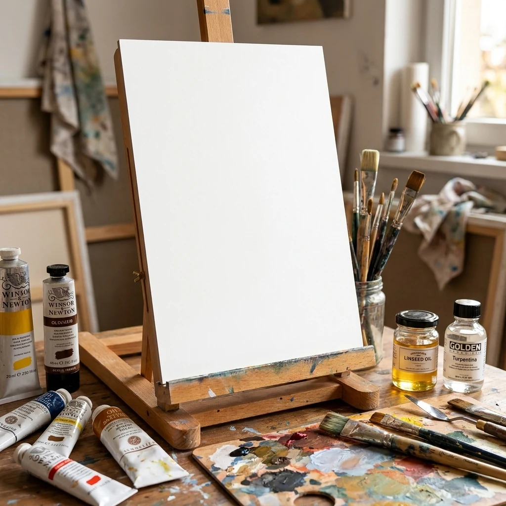 ДВП грунтоване 15*20 см, Rosa Studio