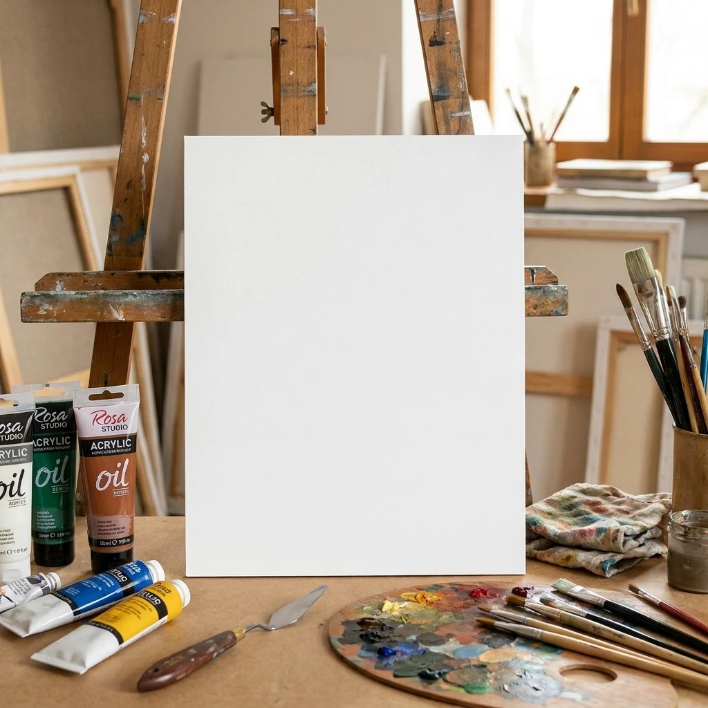 ДВП грунтоване 30*30 см, Rosa Studio