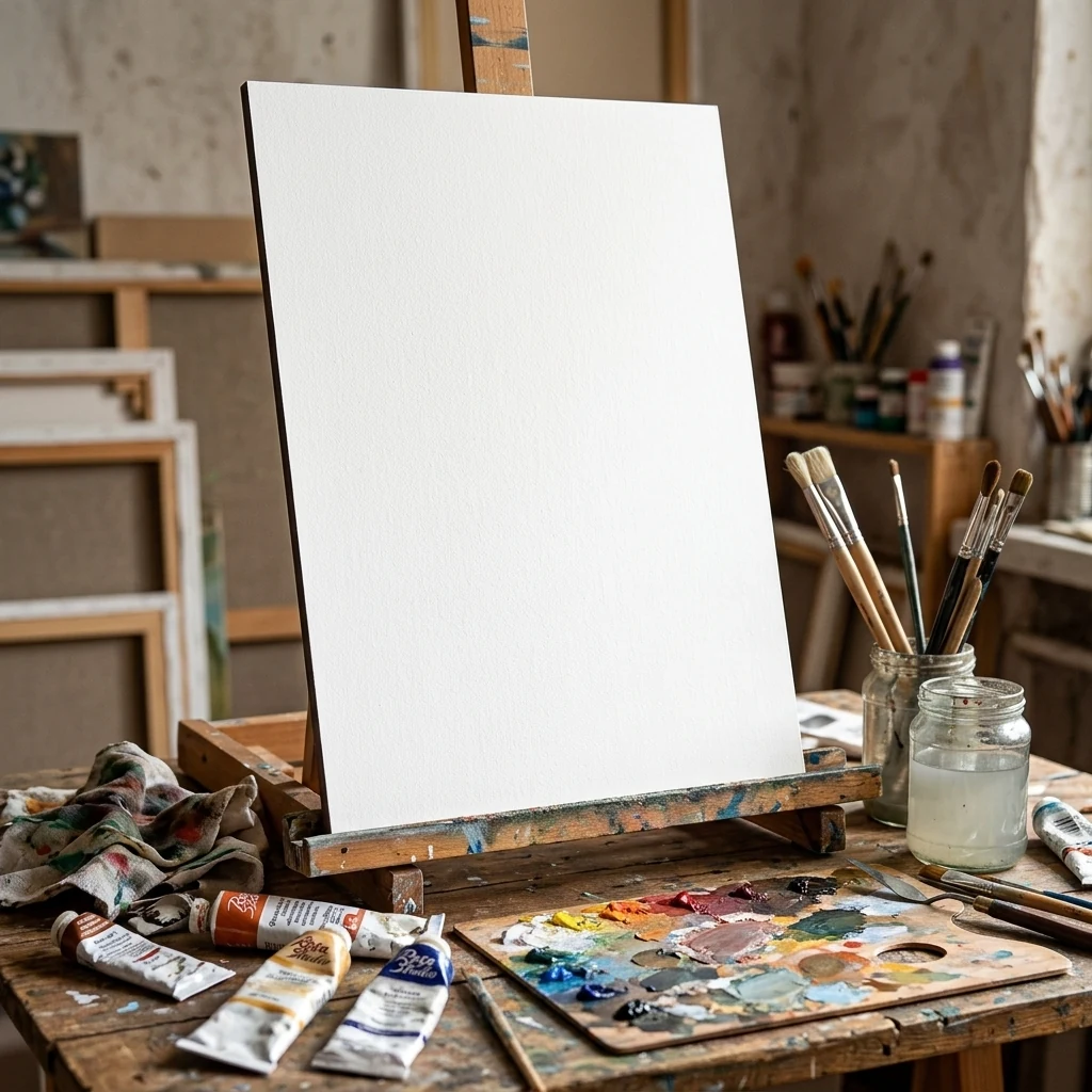 ДВП грунтоване 30*40 см, Rosa Studio