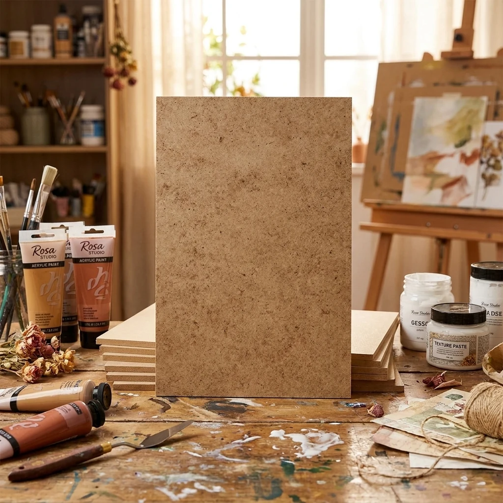 ДВП негрунтоване 20*30 см, Rosa Studio