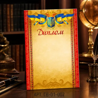 Диплом А4 ГВ-01-007
