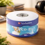 Диск CD-R, VERBATIM 700Mb, 52х, 80min, Wrap 50 pcs — фото 1