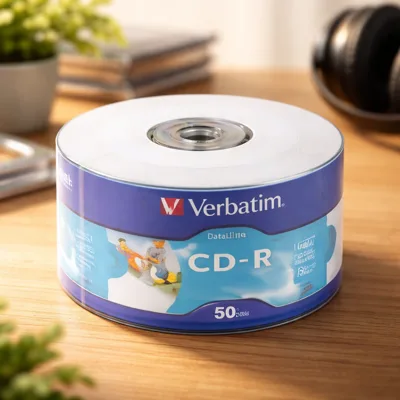 Диск CD-R, VERBATIM 700Mb, 52х, 80min, Wrap 50 pcs