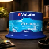 Диск CD Verbatim CD-R 700Mb 52x Cake box 50 Extra (43351) — фото 1