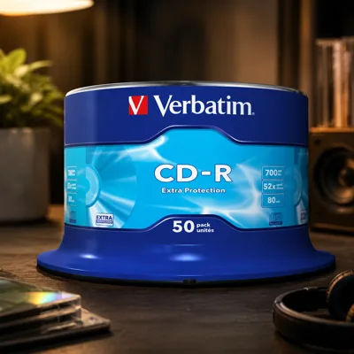 Диск CD Verbatim CD-R 700Mb 52x Cake box 50 Extra (43351)