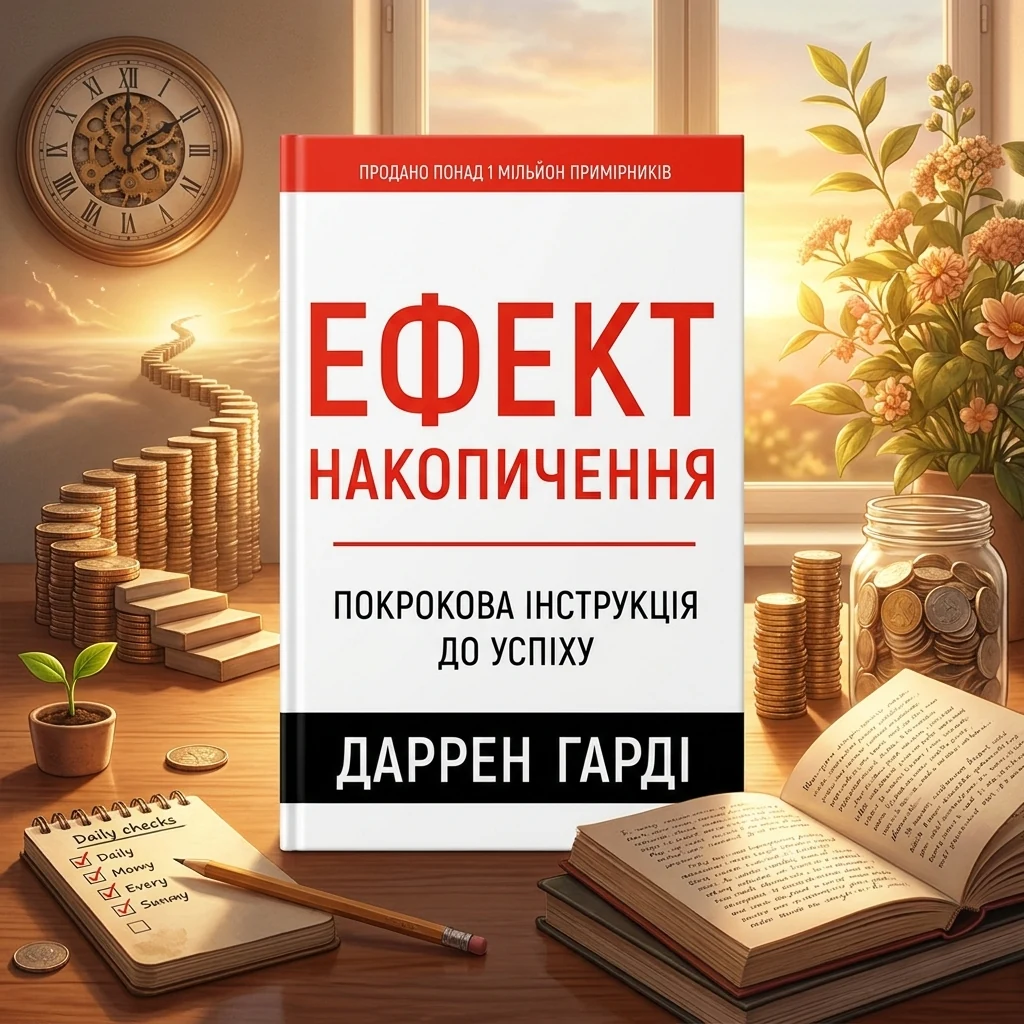 Ефект накопичення.Покрокова інструкція до успіху.Харді Д. Букшеф