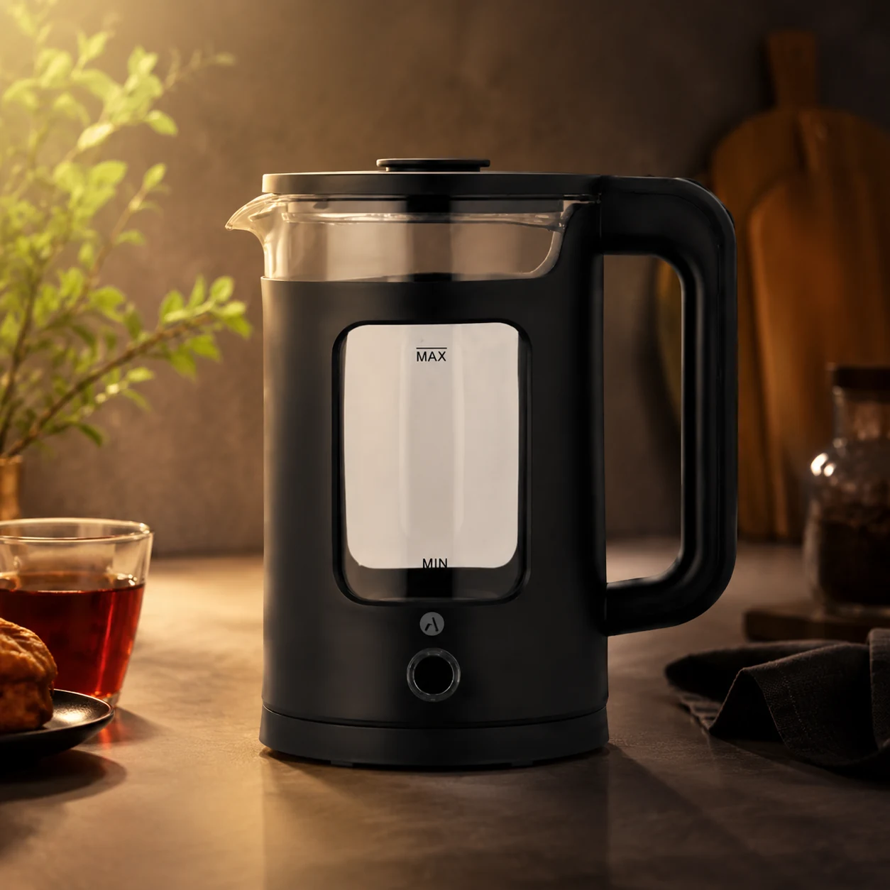 Електрочайник Ardesto EKL-T31GB, чорний — Побутова техніка