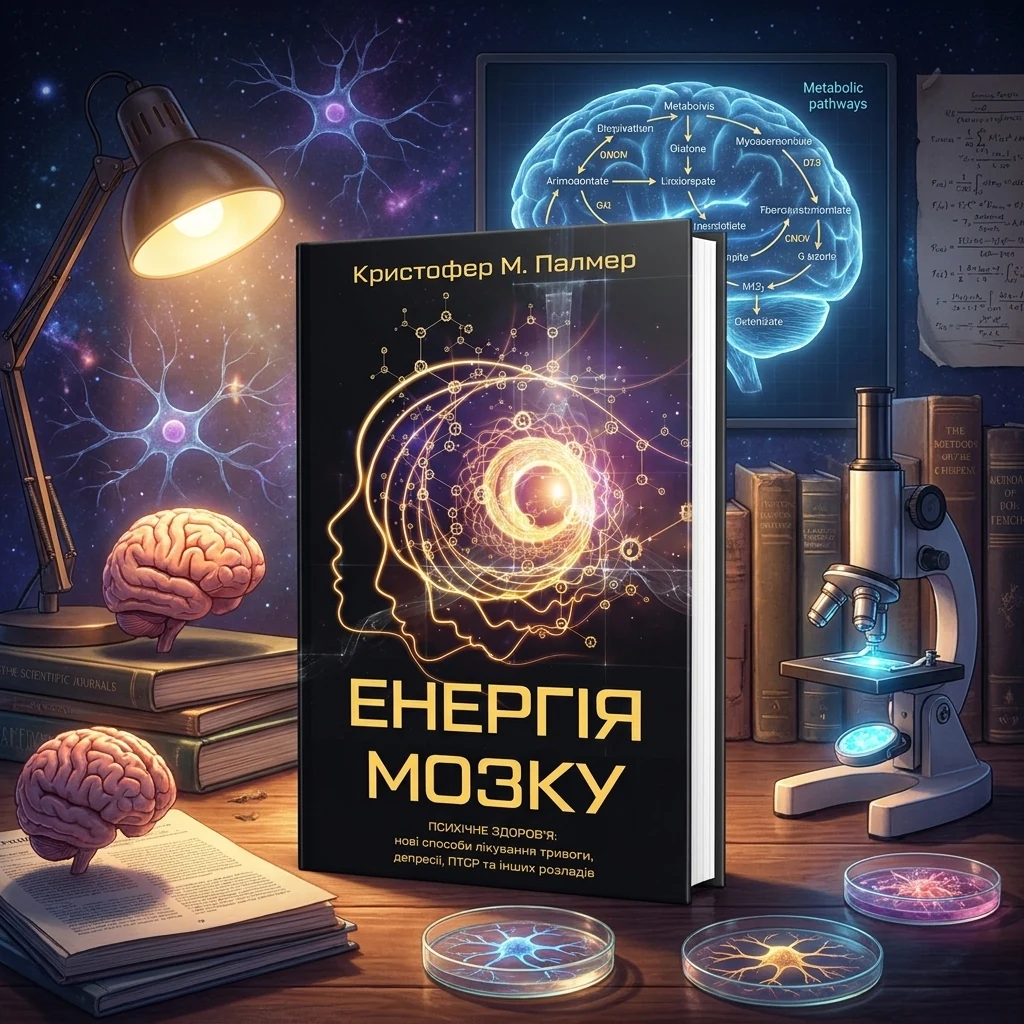 Енергія мозку. Психічне здоров'я: нові способи лікування тривоги, депресії, ПТСР та інших розладів — К. Палмер