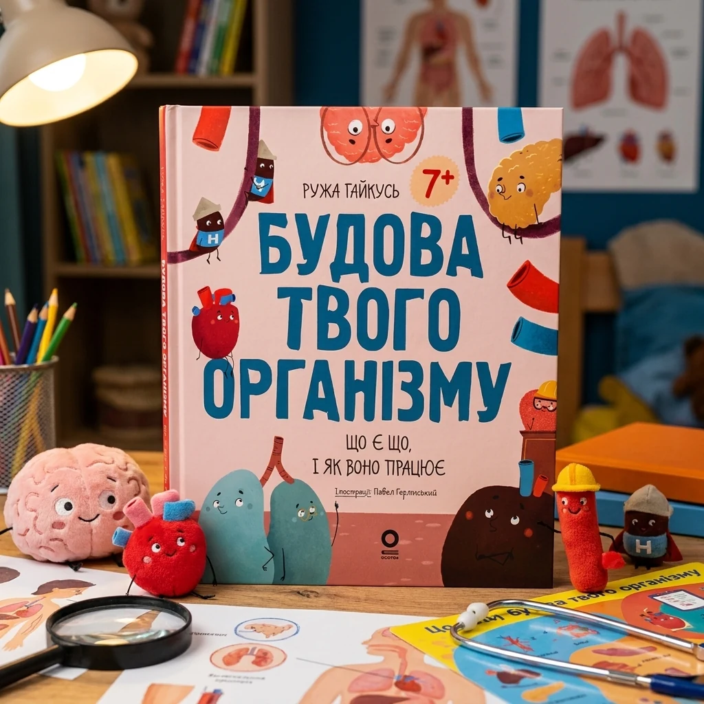 Енциклопедія Будова твого організму. Що є що і як воно працює
