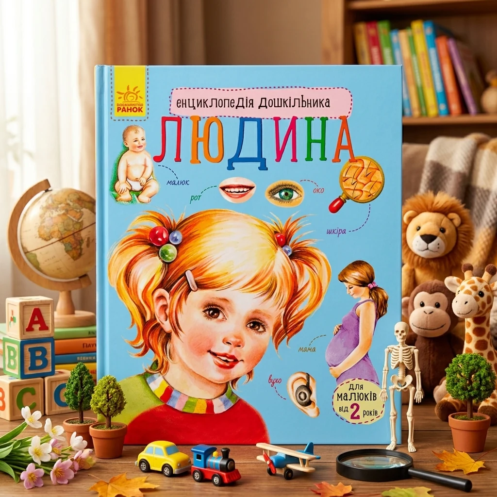 ЕНЦИКЛОПЕДІЯ дошкільника (нова) : Людина (у)