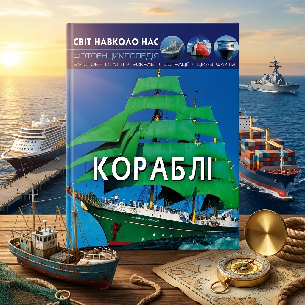 ЕНЦИКЛОПЕДІЯ Світ навколо нас Кораблі Кристалбук