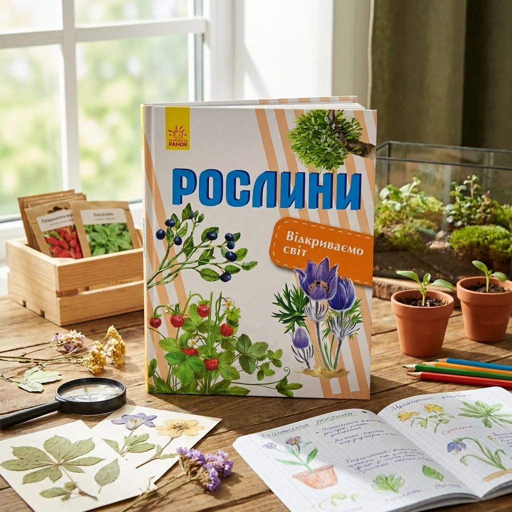 ЕНЦИКЛОПЕДІЯ Відкриваємо світ : Рослини (у)