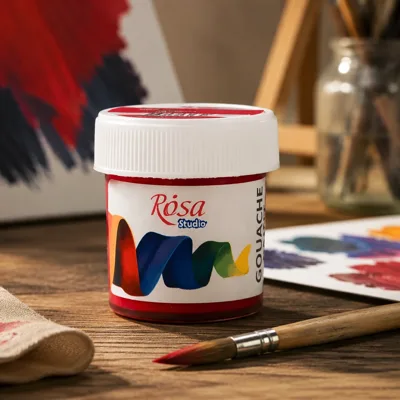 Фарба гуашева 927 Кармінова 20мл ROSA Studio