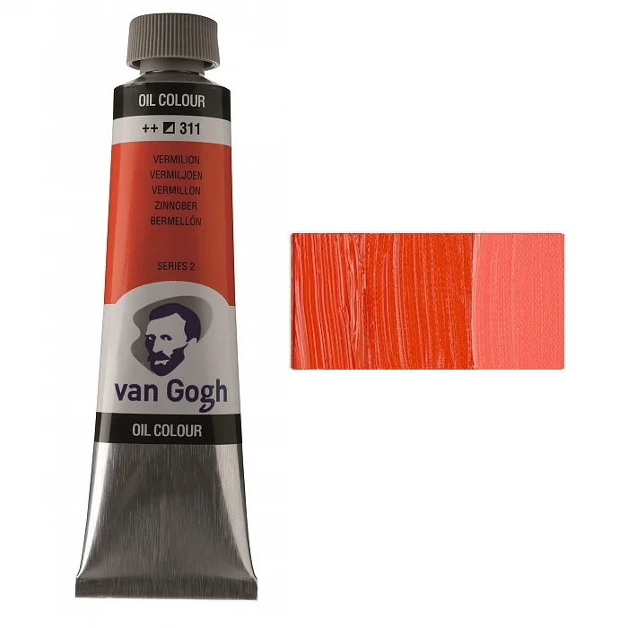 Фарба олійна, 311 кіновар, 40 мл, Van Gogh, Royal Talens