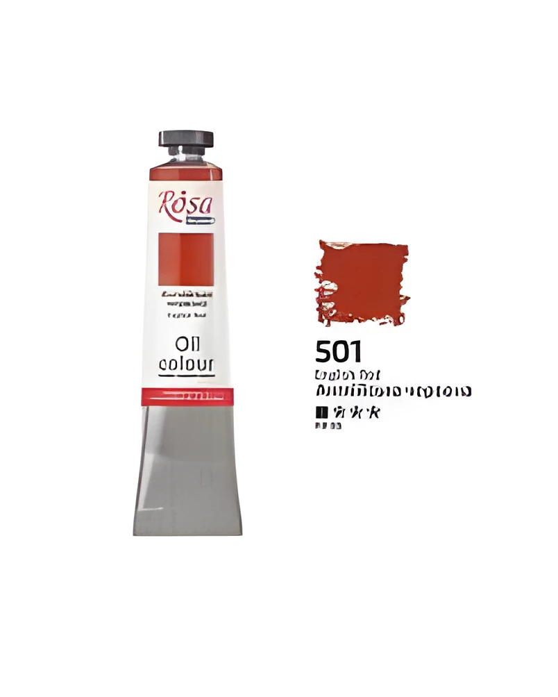 Фарба олійна Англійська червона 45мл ROSA Studio