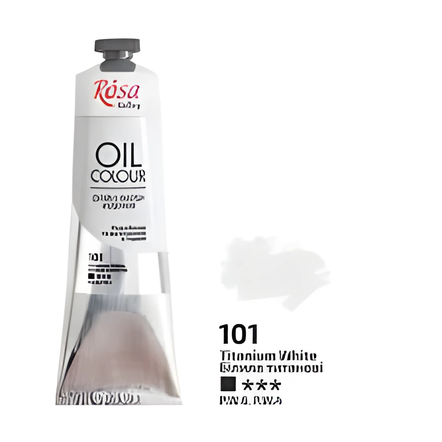 Білила титанові ROSA Studio 45мл — Живопис