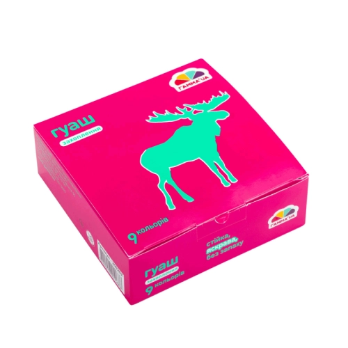 Фарби гуашеві 12 кол/20 мл, Захоплення 321037, 200204, ГАММА UA — фото 2