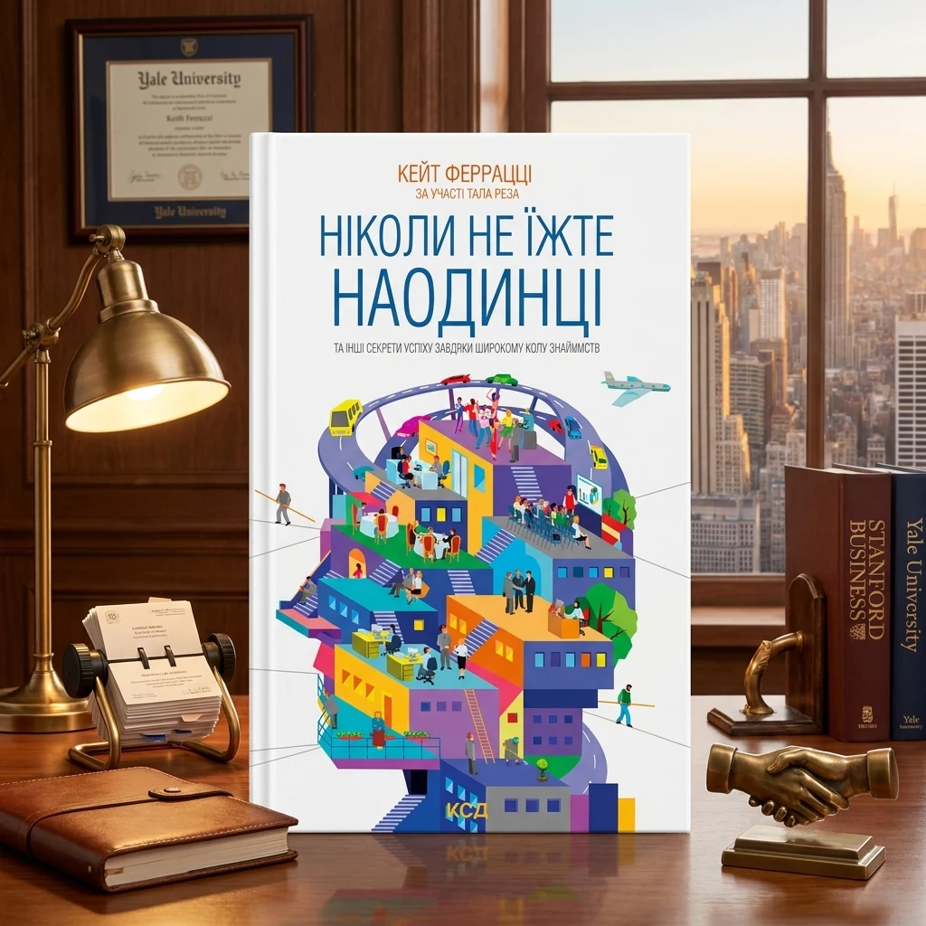 Феррацці К.Ніколи не їжте наодинці та інші секрети успіху завдяки широкому колу знайомств. Клуб Сімейного Дозвілля