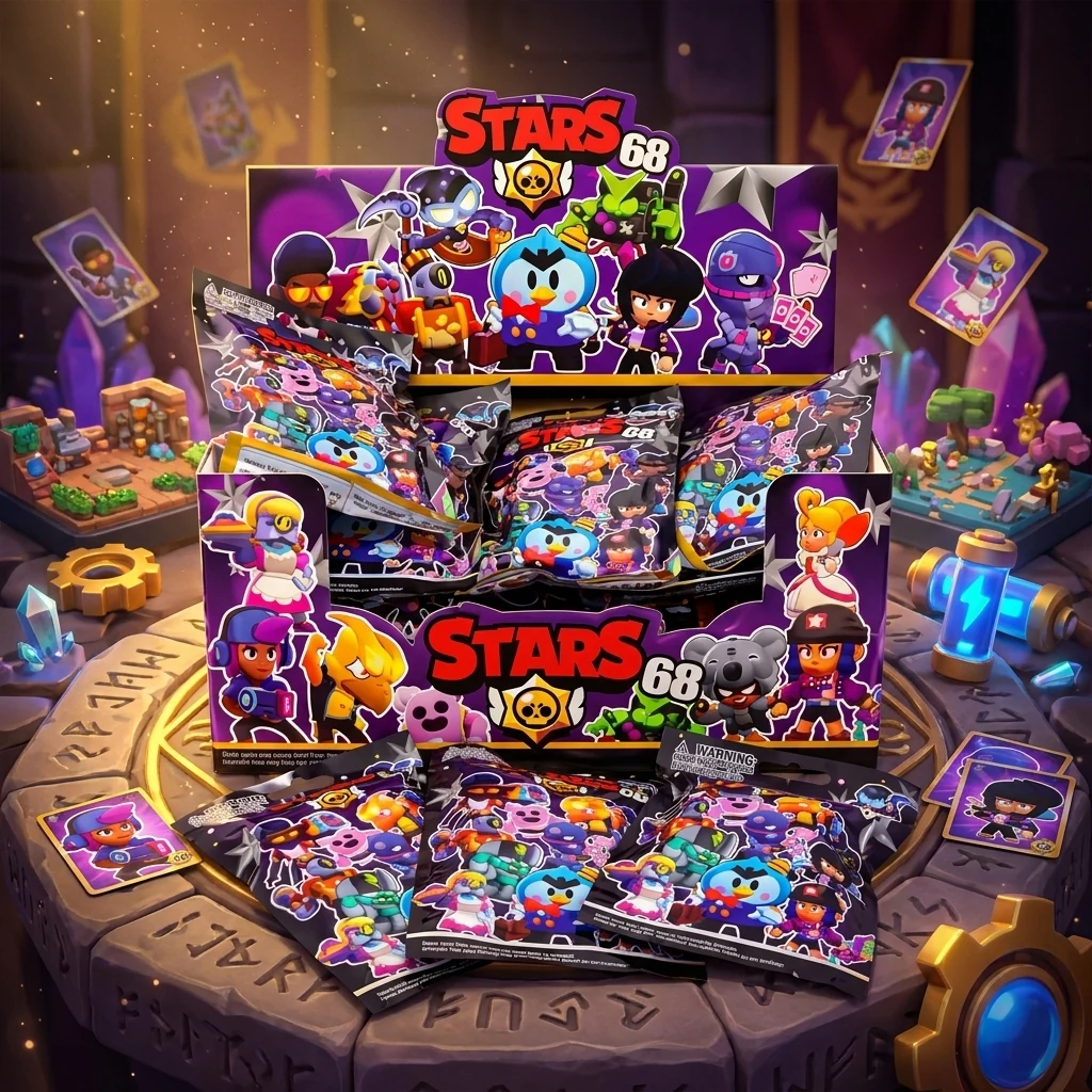 Фігурка BRAWL STARS з картками, 68 сезон