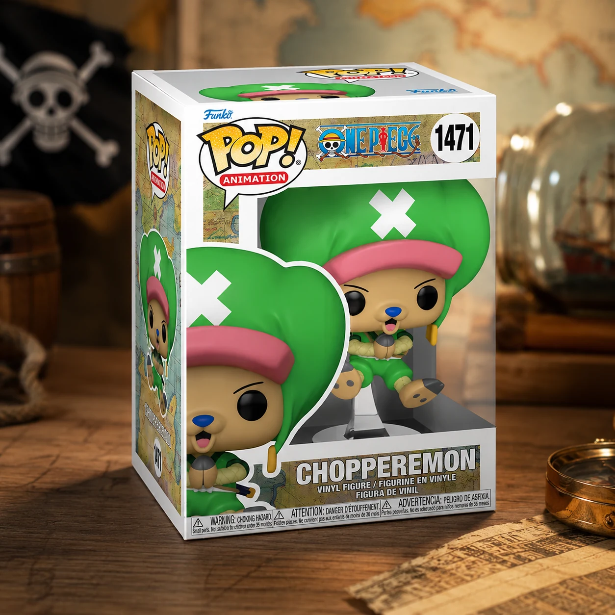 Фігурка Ігрова FUNKO POP! cеріїВеликий куш- ЧОППЕРЕМОН 72106 — 